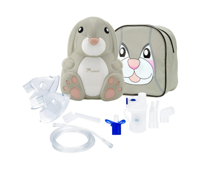 Akcesoria pielęgnacyjne MOMINI Nebulizator kompresorowo-tłokowy NebuBunny